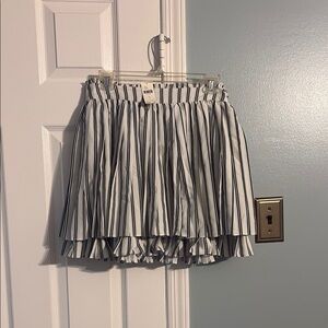 Maeve Flirty Layered Mini Skirt